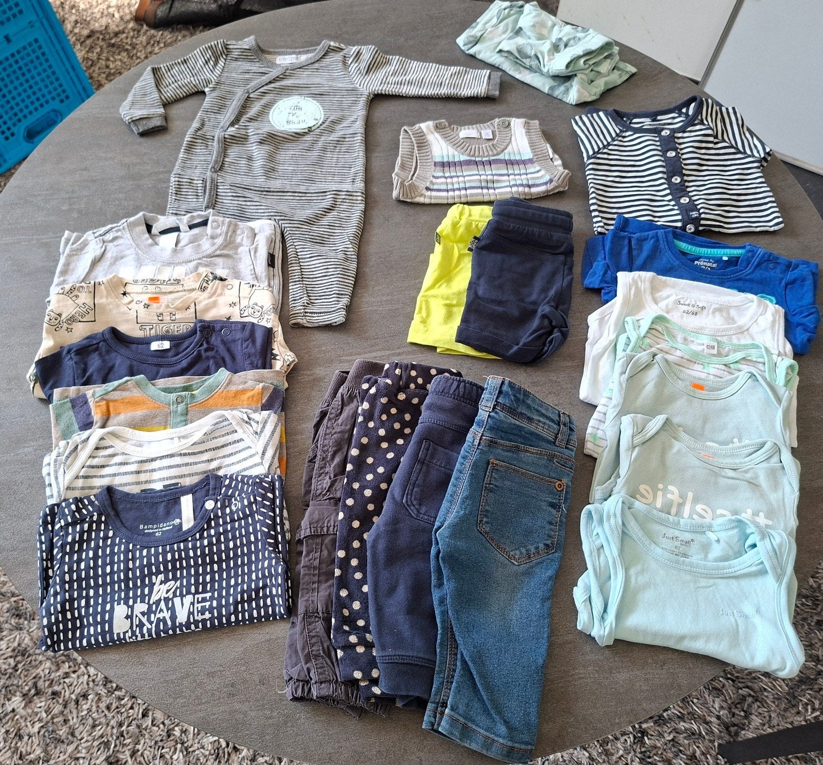 kledingpakket jongen maat 62/68, Ophalen of Verzenden, Zo goed als nieuw, Maat 62