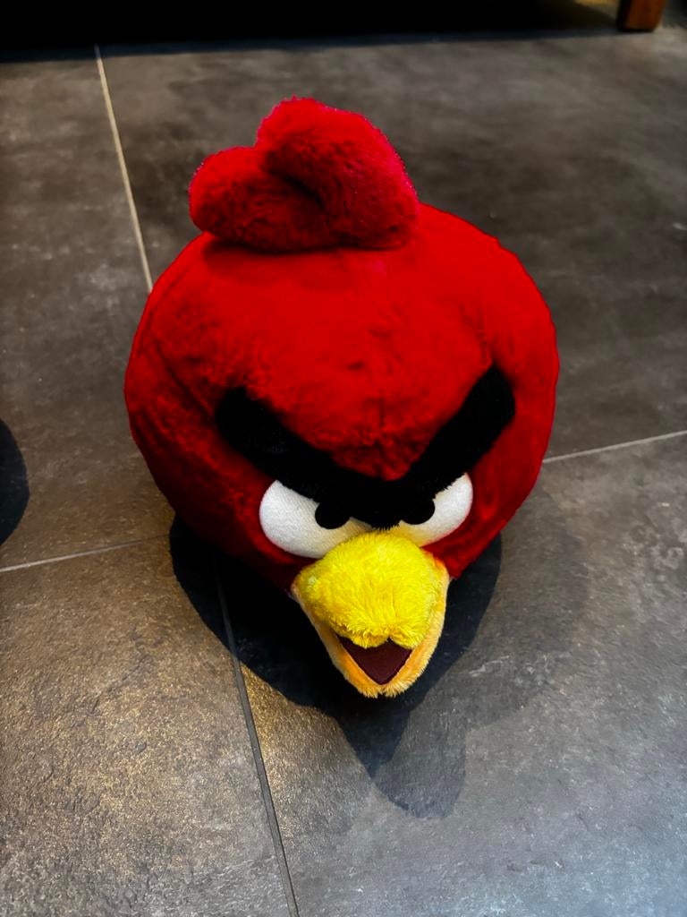 Angry Bird Knuffel, Ophalen of Verzenden, Zo goed als nieuw, Overige typen