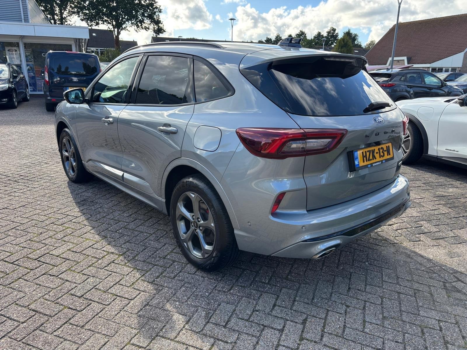 Ford Kuga 2.5 PHEV ST-Line X 243pk | Trekhaak | Adaptieve Cr, Auto's, 14 kWh, Gebruikt, Leder en Stof, Bedrijf