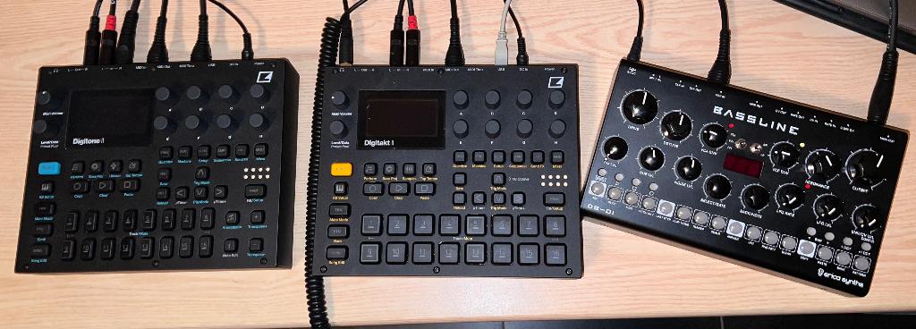 elektron digitakt2+digitone2+erica db-01, Muziek en Instrumenten, Samplers, Ophalen, Zo goed als nieuw