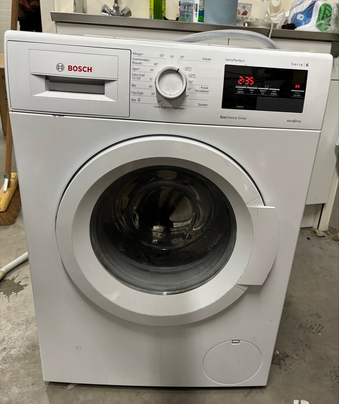 Bosch Serie 6 VarioPerfect Wasmachine, Witgoed en Apparatuur, Wasmachines, Ophalen, 8 tot 10 kg, Voorlader, 85 tot 90 cm