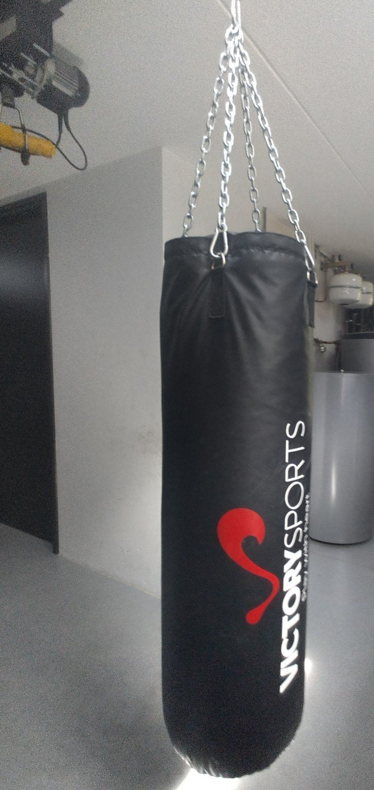 Victory Sports Bokszak 120cm - Zwart. incl haak., Sport en Fitness, Ophalen, Zo goed als nieuw, Bokszak