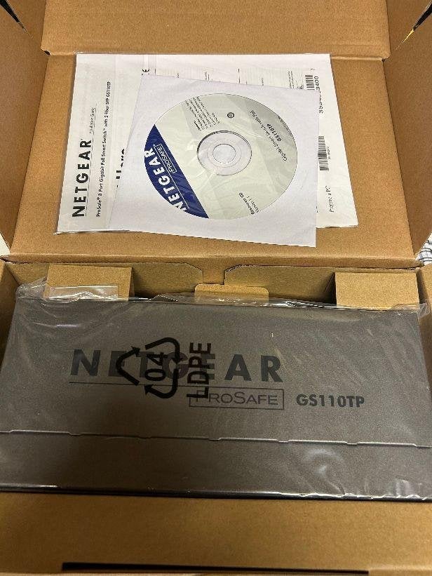 ☎️  NIEUW Netgear GS110TP Gigabit POE Switch GS110 ☎️, Ophalen of Verzenden, Nieuw