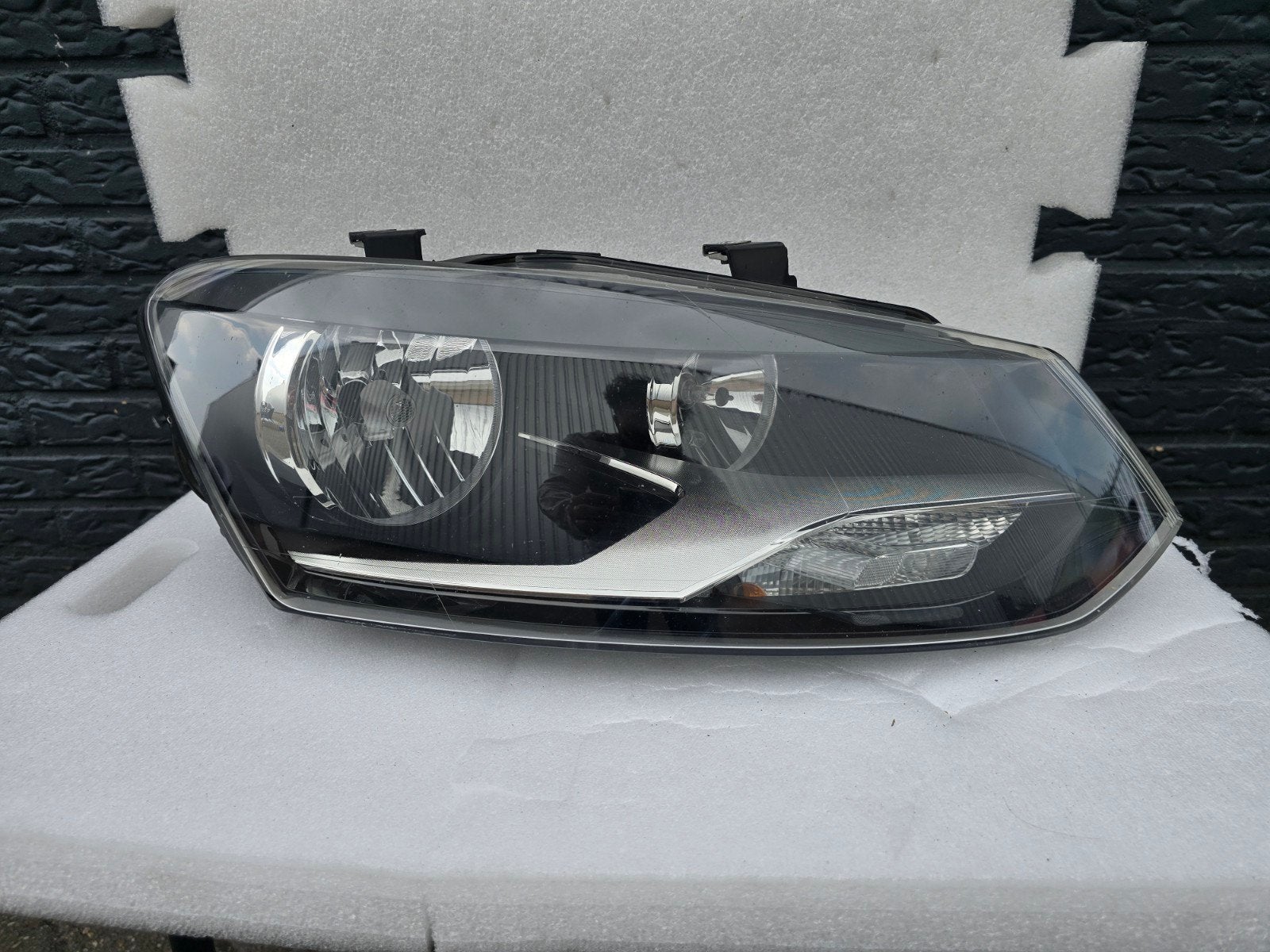 Koplamp H7 rechts VW Polo 6R bj 2009-2013, Auto-onderdelen, Verlichting, Gebruikt, Volkswagen, Wolfsburg, Ophalen of Verzenden