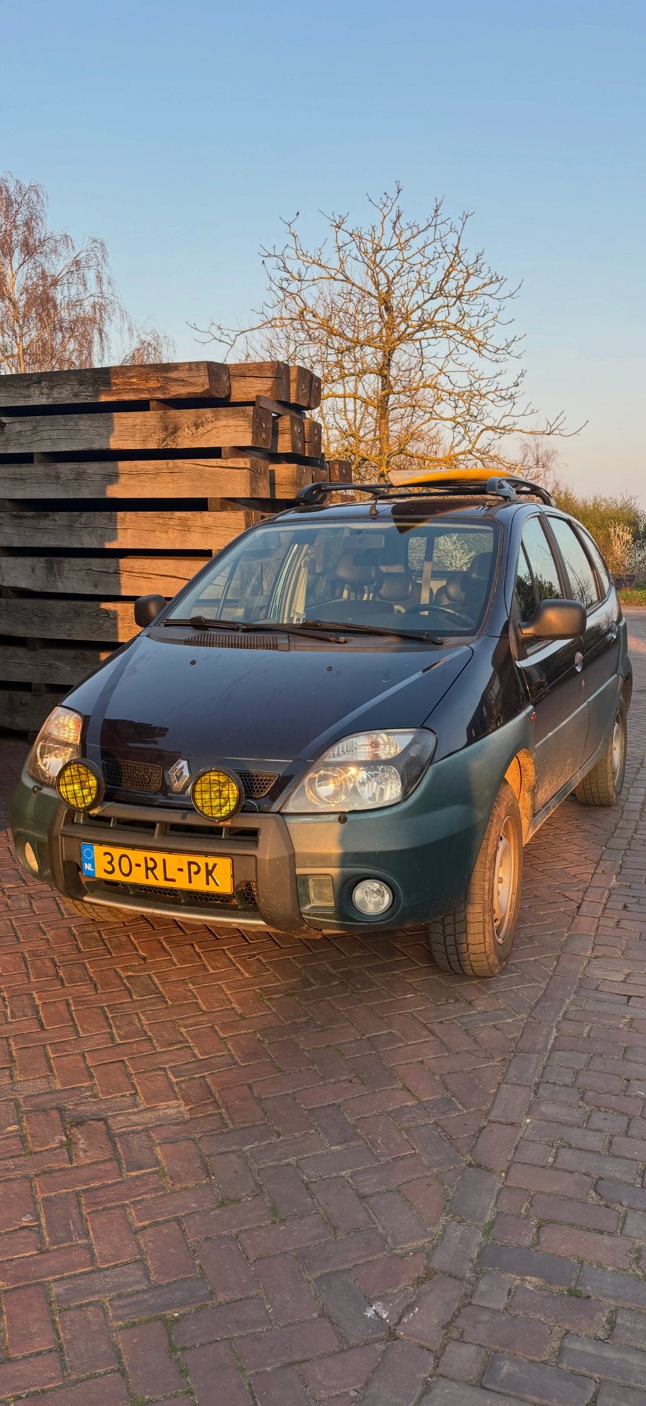 Renault Scénic 2.0 16V RX4 2001 Groen, Auto's, 1998 cc, 1440 kg, 4 cilinders, 138 pk