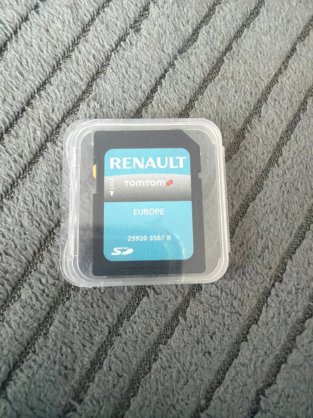 Renault TomTom Europa Navigatie SD-kaart, Ophalen, Gebruikt