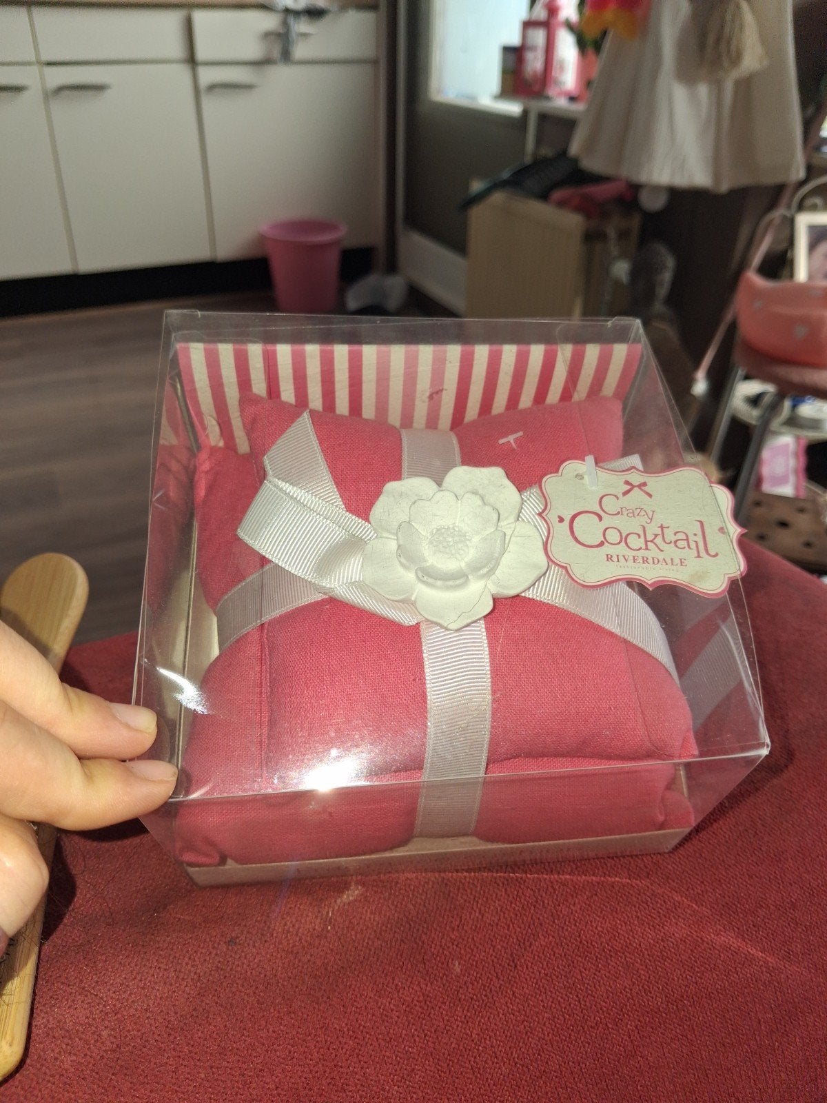 Riverdale Crazy Cocktail kussen roze, Nieuw, Roze, Ophalen of Verzenden, Modern