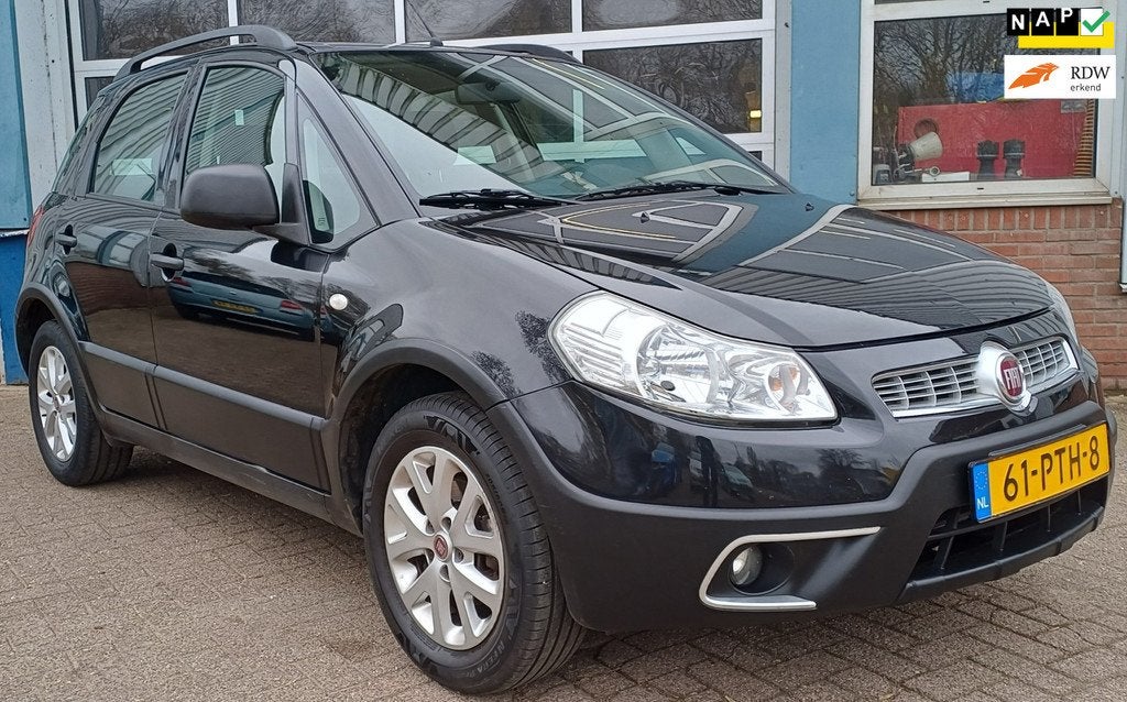 Fiat Sedici 1.6-16V Dynamic, Auto's, Voorwielaandrijving, Euro 5, Stof, Gebruikt