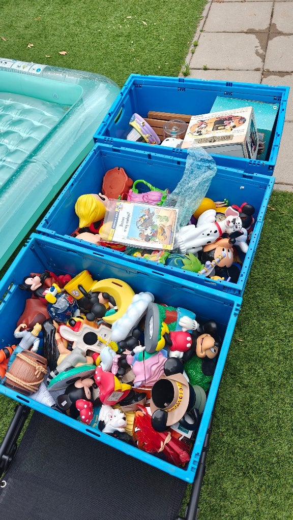Vintage disney, Verzamelen, Disney, Ophalen, Mickey Mouse, Gebruikt, Beeldje of Figuurtje