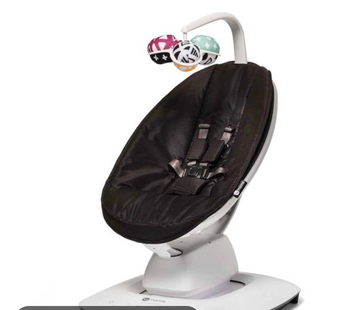 4moms mamaRoo Wipstoel - Zwart, Wipstoel, Ophalen, Overige merken, Met gordel(s) of riempje(s)
