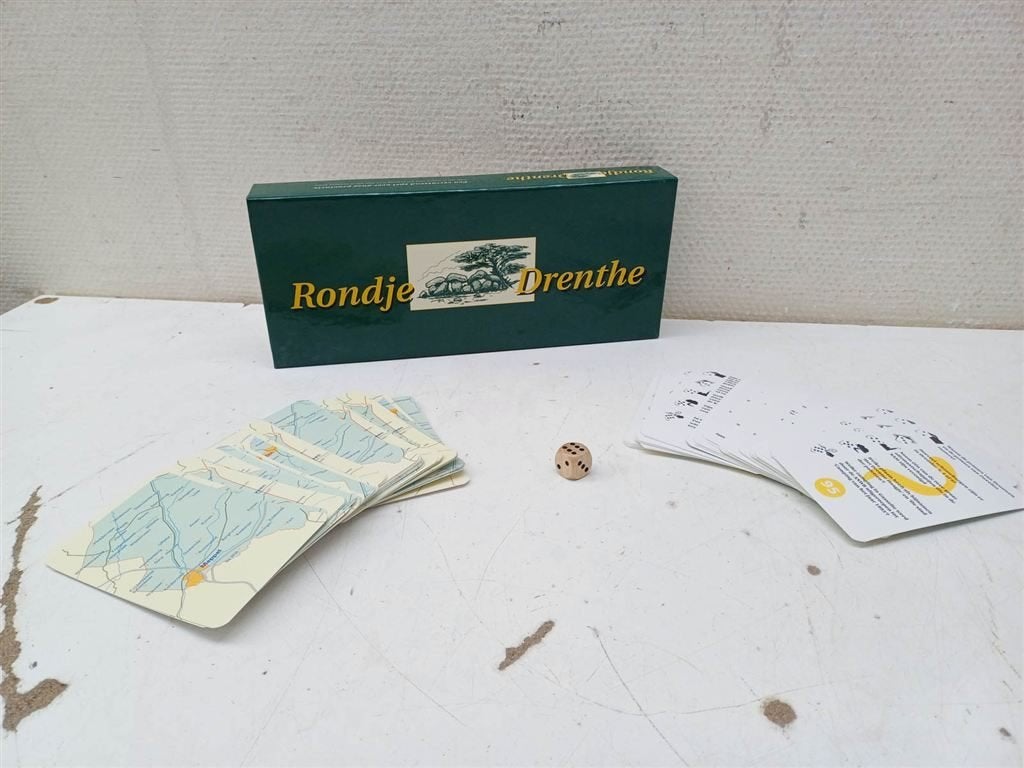 Rondje Drenthe 39799, Hobby en Vrije tijd, Gezelschapsspellen | Bordspellen, Ophalen of Verzenden, Gebruikt