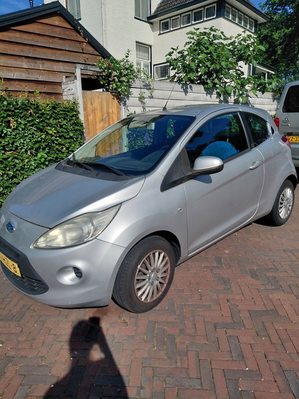 Ford Ka 1.2 51KW 2009 Grijs, Auto's, Ford, Voorwielaandrijving, 1242 cc, 4 cilinders, 4 stoelen