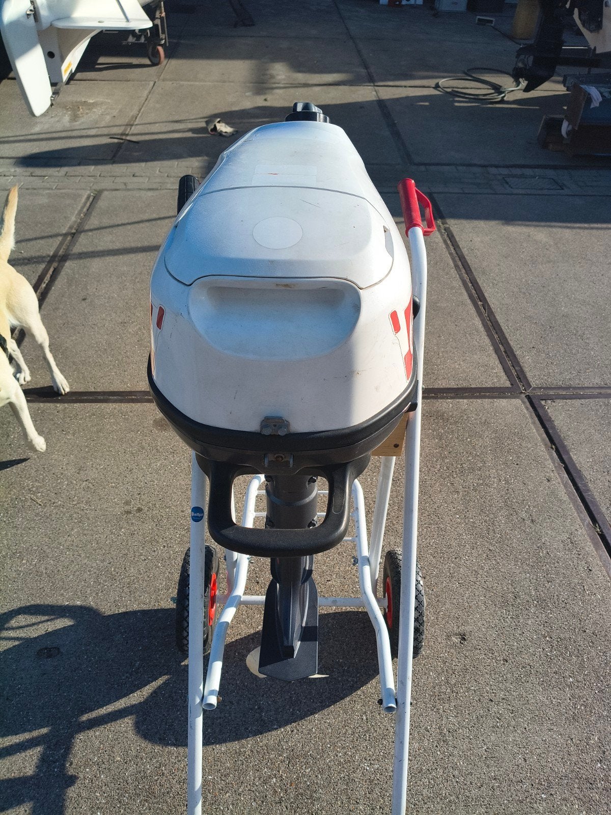 Yamaha 6 pk kortstaart knuppelbediend buitenboordmotor 2014, Gebruikt, 5 tot 10 pk, Viertaktmotor, Ophalen of Verzenden