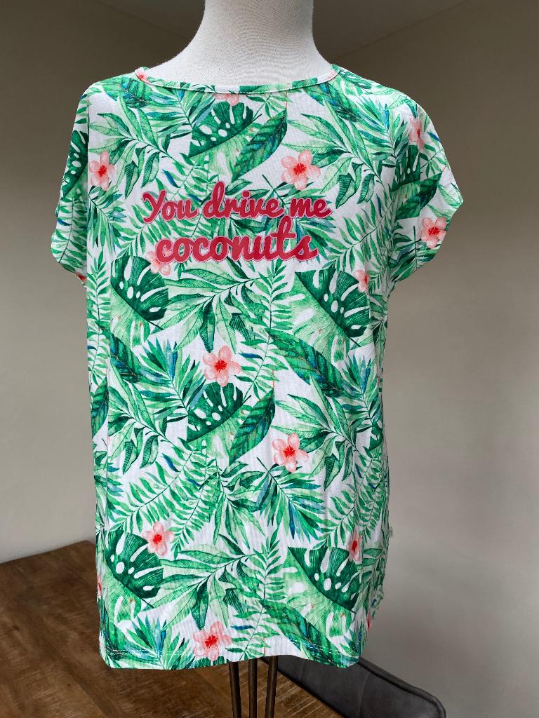 SOMEONE shirt groen / roze NIEUW + kaartje maat 164 DJ, Meisje, Nieuw, Ophalen of Verzenden, Someone