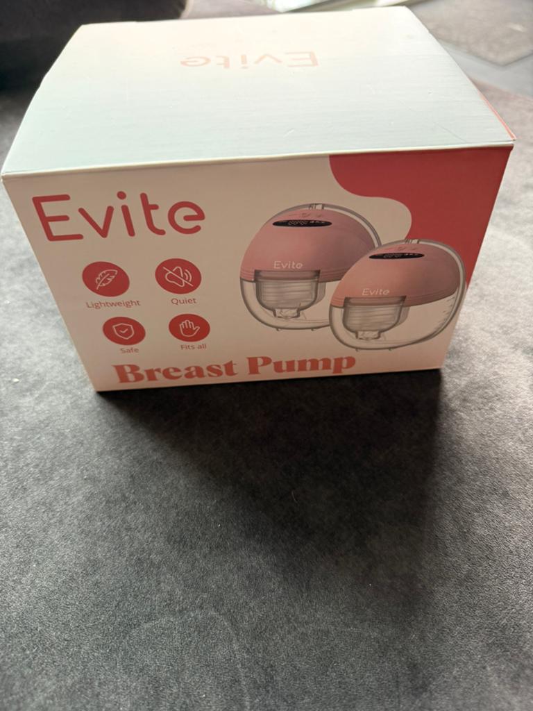 Evite Borst kolf, Kinderen en Baby's, Babyvoeding en Toebehoren, Ophalen of Verzenden, Zo goed als nieuw, Borstkolf