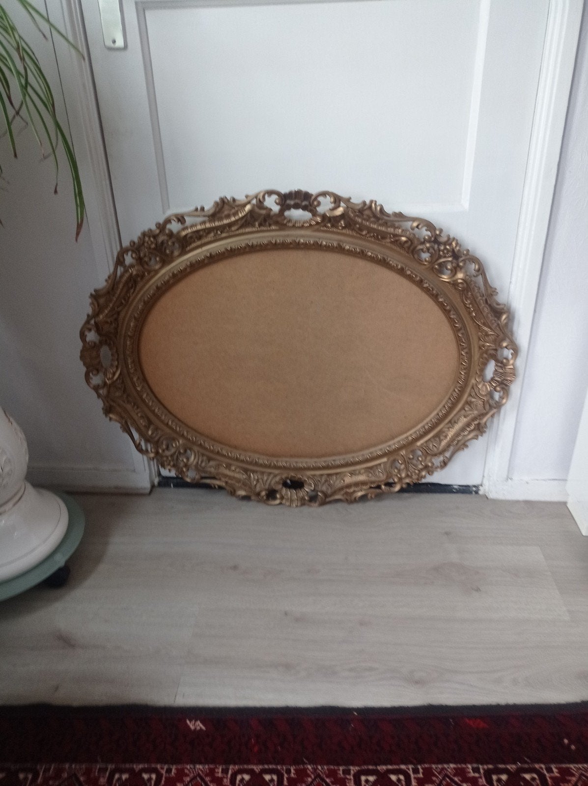 Vintage hard kunststof lijst buiten 90 x 70 cm, Ophalen of Verzenden, Kunststof