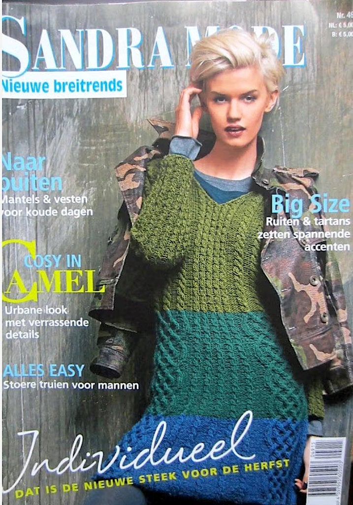 brei en haak - Sandra 49 / en Style  11 En Style spec.  2, Verzenden, Zo goed als nieuw, Breien of Haken, Patroon of Boek