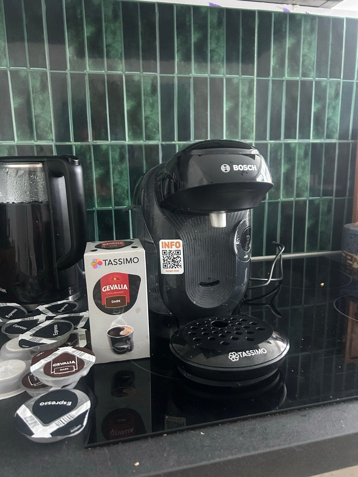 Bosch Tassimo koffiezetapparaat - Zo goed als nieuw, Ophalen, Koffiepads en cups, Koffiemachine, Zo goed als nieuw