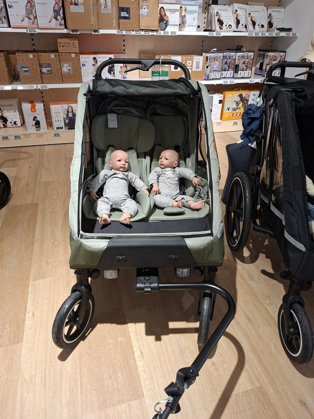 ABC Design Tour Fietskar - Olive Showmodel, Fietsen en Brommers, Ophalen, Nieuw, Kinderkar