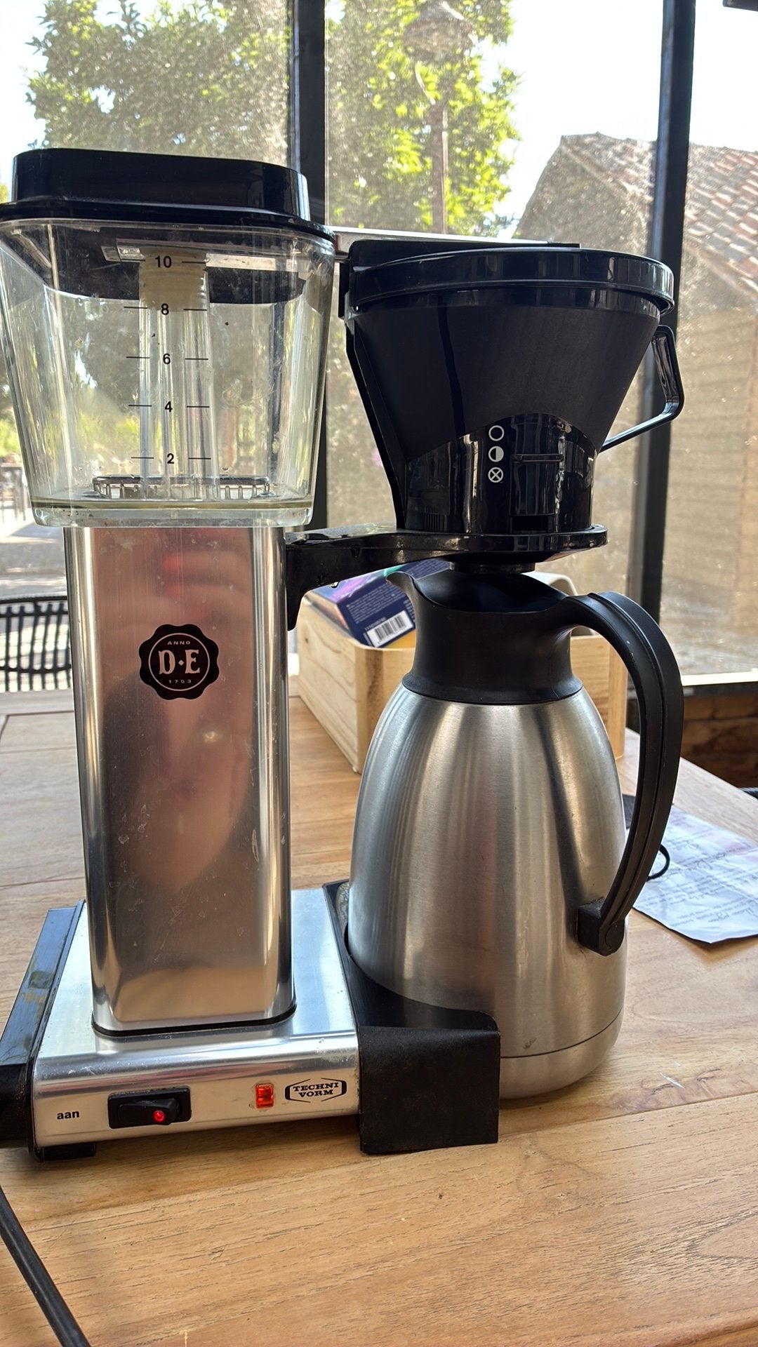 Douwe egberts koffie apparaat, Ophalen, Gebruikt, Koffiemachine, Gemalen koffie