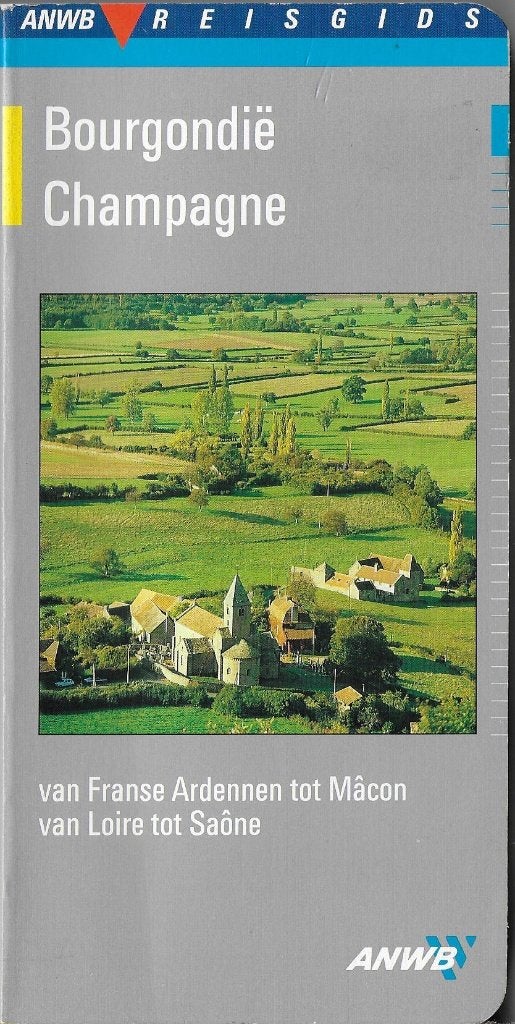 RG91 ANWB Reisgids Bourgondië Champagne ( Frankrijk )(1990), Europa, Ophalen of Verzenden, Zo goed als nieuw, Reisgids of -boek