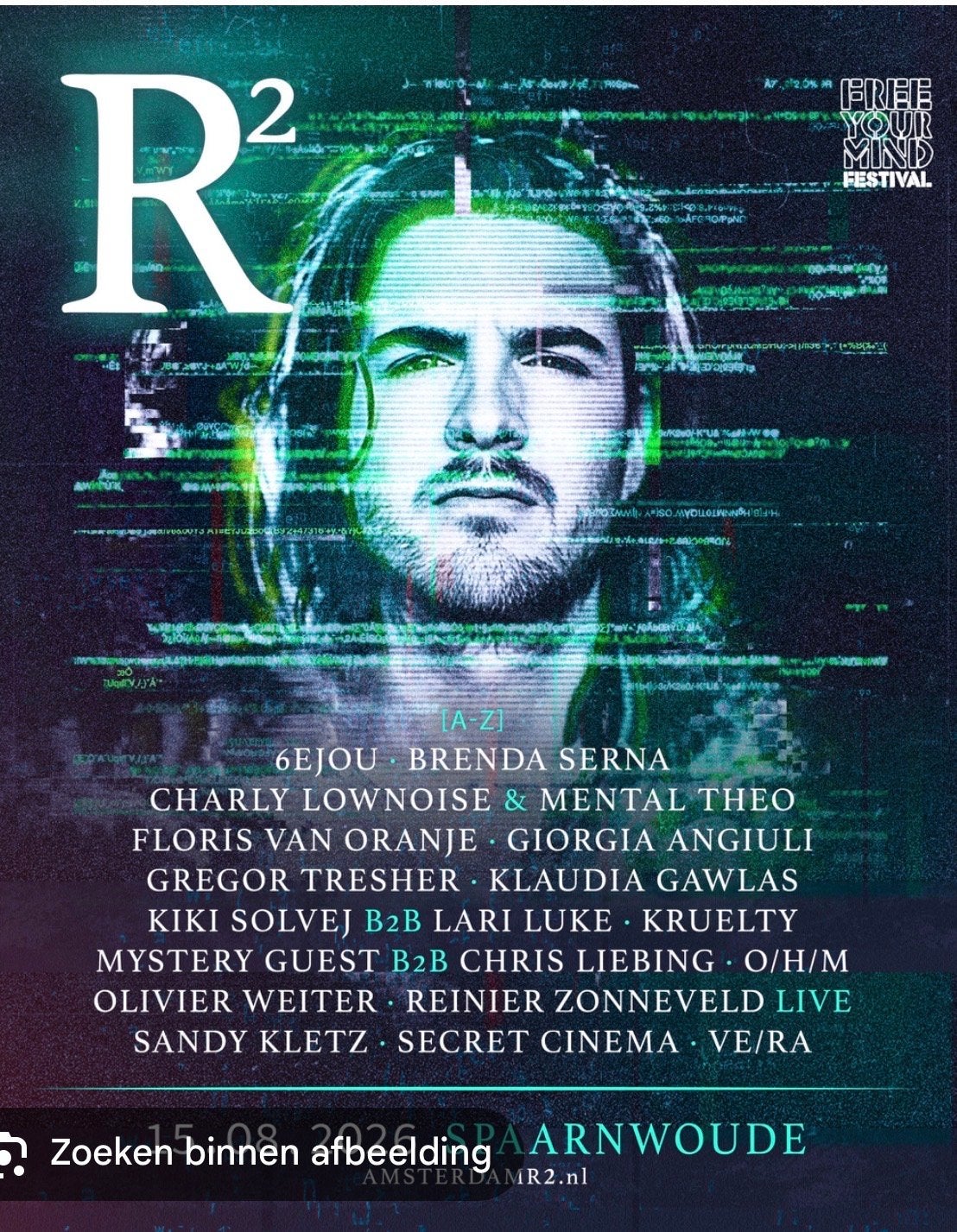 R2 festival tickets, Twee personen, Juni