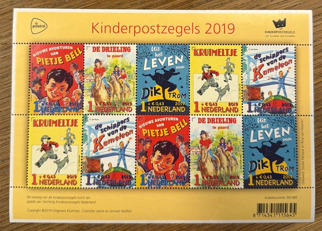 Postzegels pf. Kinderpostzegels 2019, Postzegels en Munten, Postzegels | Nederland, Ophalen of Verzenden, Na 1940, Postfris