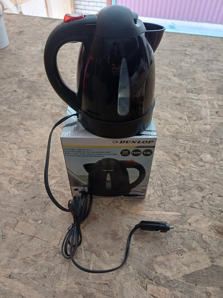 NIEUWE Dunlop 12V Waterkoker 1L, Witgoed en Apparatuur, Waterkokers, 1 tot 2 liter, Ophalen of Verzenden, Nieuw