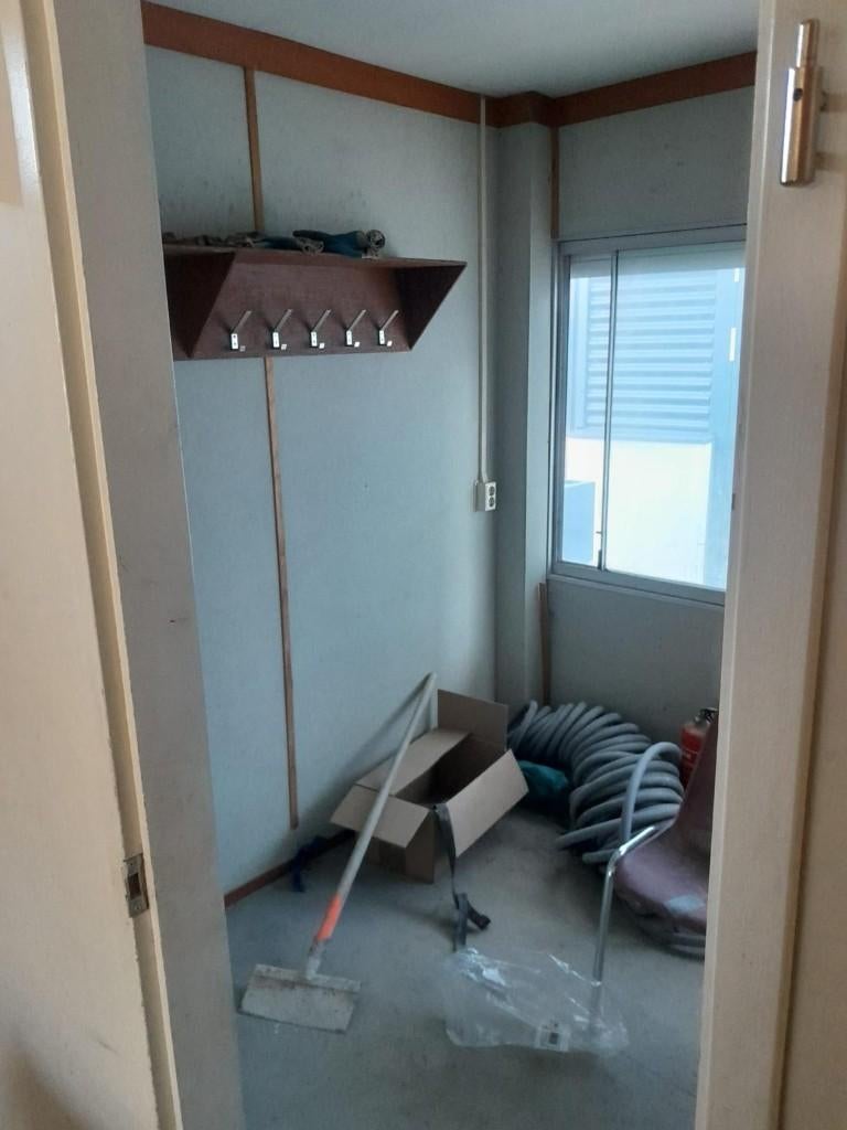 Kantoorunit compleet 10x3 meter, Doe-het-zelf en Verbouw, Bouwketen en Schaftketen, Ophalen, Gebruikt