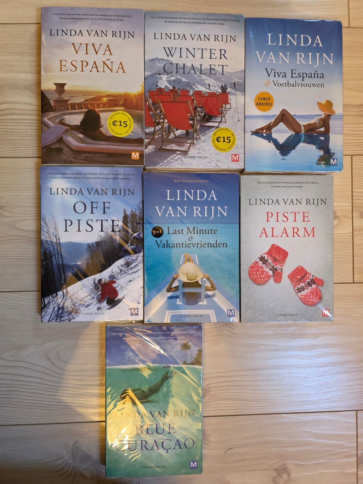 Linda van Rijn boeken - Diverse literaire thrillers, Ophalen of Verzenden, Zo goed als nieuw, Linda van Rijn, Nederland
