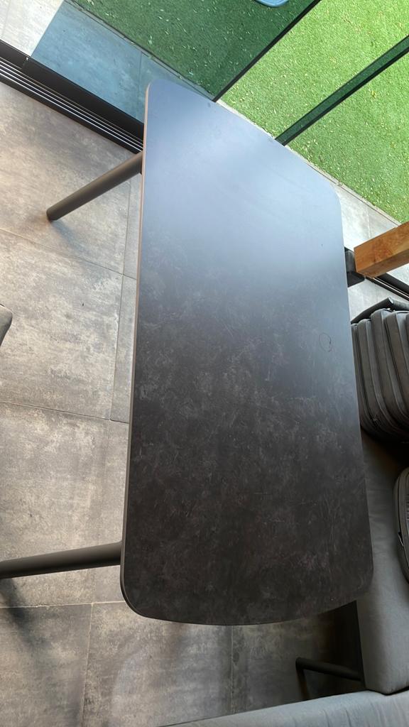 Tuintafel nieuw in de doos, Ophalen