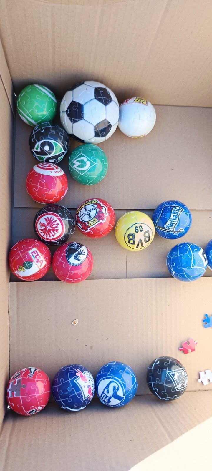 Ravensburger 3D Puzzle Ball Duitse Clubs Voetbal, Ophalen of Verzenden, Meer dan 50 stukjes, Gebruikt, 6 jaar of ouder