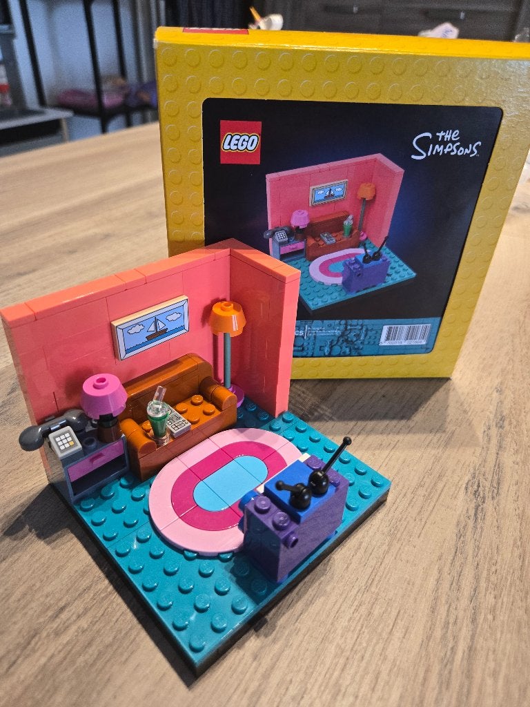 lego the simpsons  woonkamer 6578424, Ophalen, Lego, Nieuw, Complete set