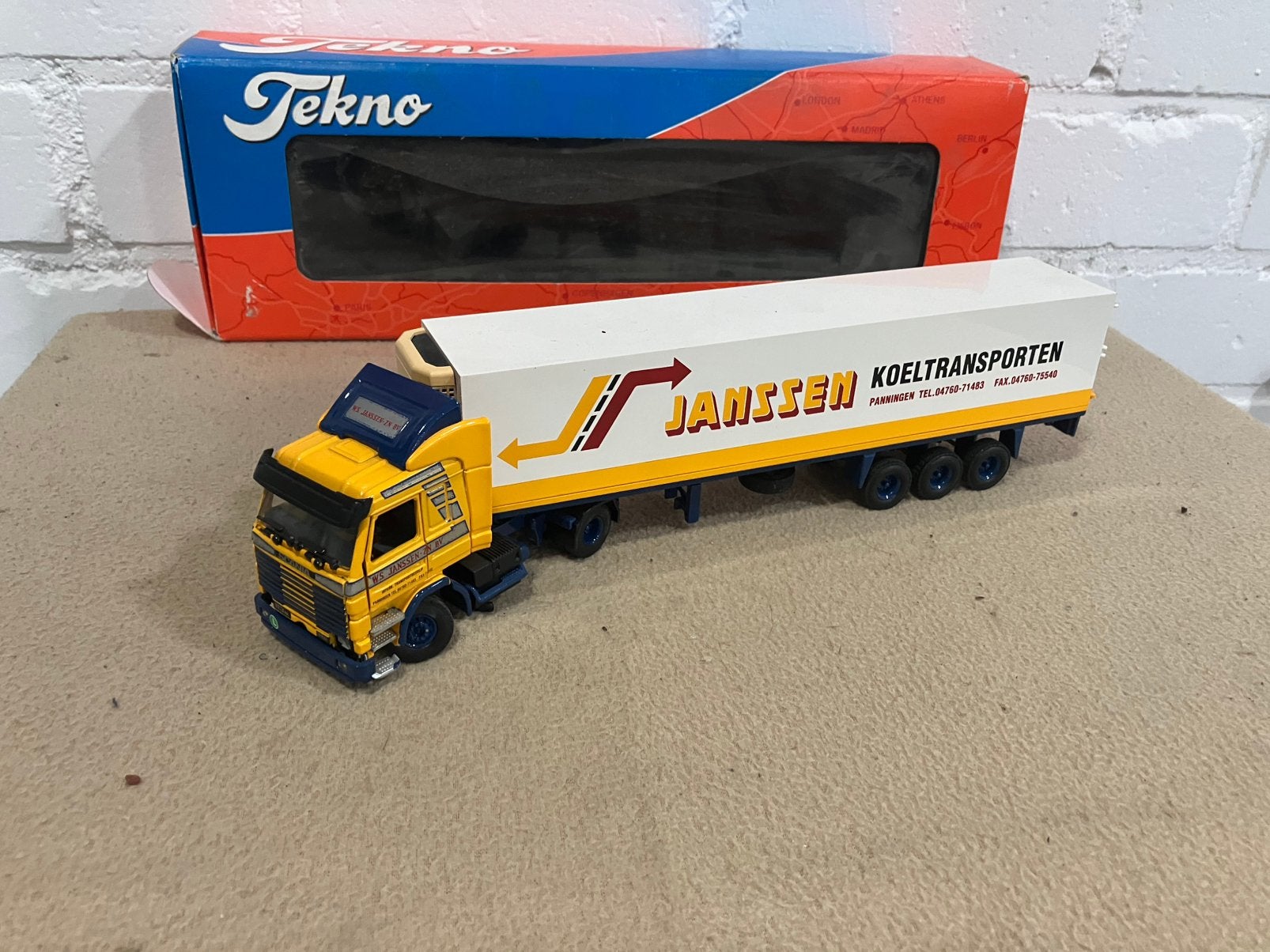 Tekno Scania Janssen Panningen, Verzenden, Zo goed als nieuw, Bus of Vrachtwagen, Tekno