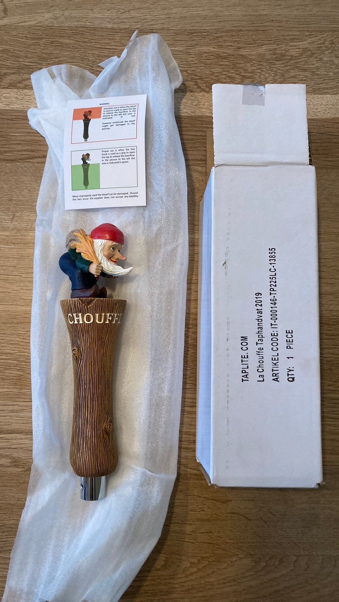 Taphendel La Chouffe (NIEUW), Verzamelen, Ophalen, Nieuw, Overige merken