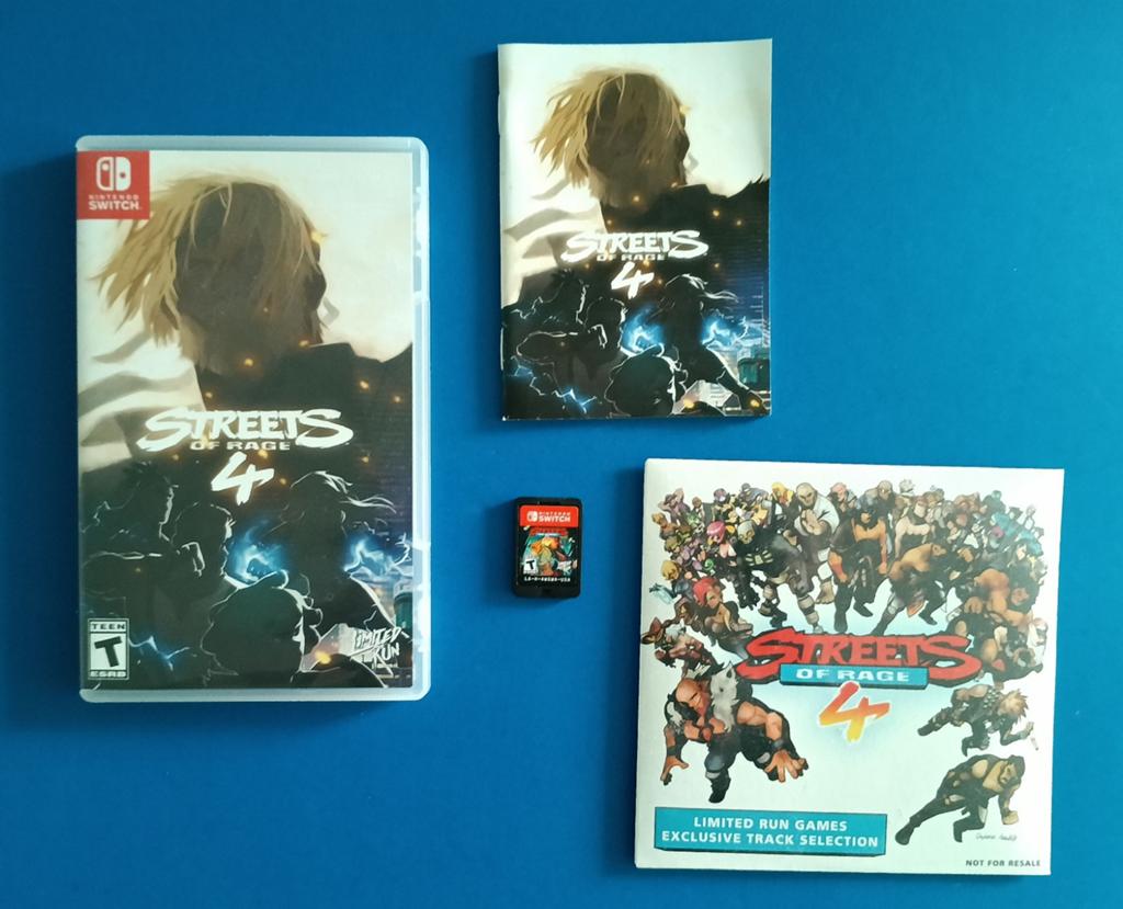 Streets of Rage 4 Limited Run Switch + sealed soundtrack, Spelcomputers en Games, Vechten, Nieuw, Ophalen of Verzenden, Eén computer