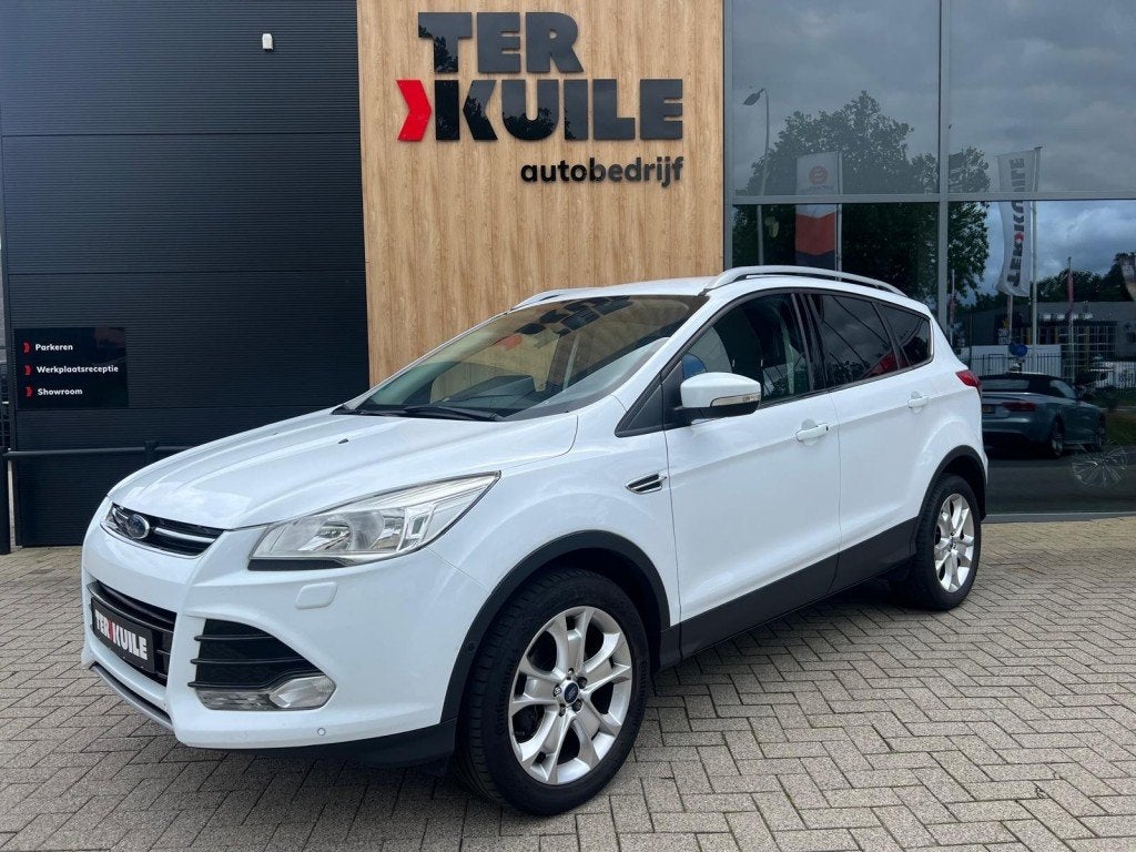Ford KUGA 1.5 Titanium, Auto's, Ford, Euro 6, 4 cilinders, Wit, Origineel Nederlands