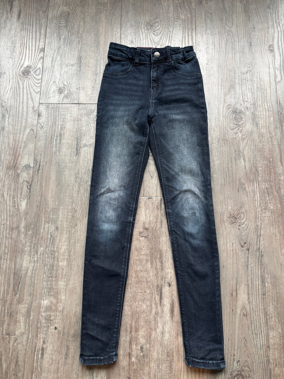 Blue Ridge super skinny jeans/spijkerbroek 140, Kinderen en Baby's, Ophalen of Verzenden, Zo goed als nieuw, Meisje, Broek