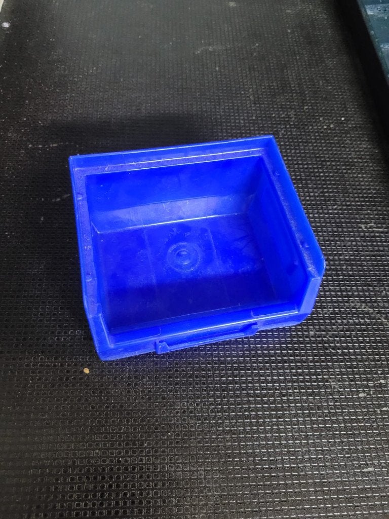 Stapelbakken 104x87x54mm blauw, 89 stuks, Ophalen of Verzenden, Zo goed als nieuw, Overige merken, Overige typen