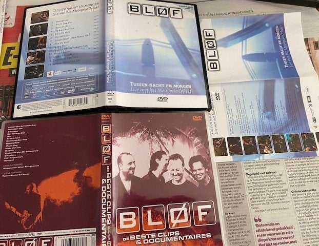 Doe Maar/Nynke Laverman/Rowwen Hèze/Ramses Shaffy/Blof:Clips, Alle leeftijden, Ophalen of Verzenden, Zo goed als nieuw