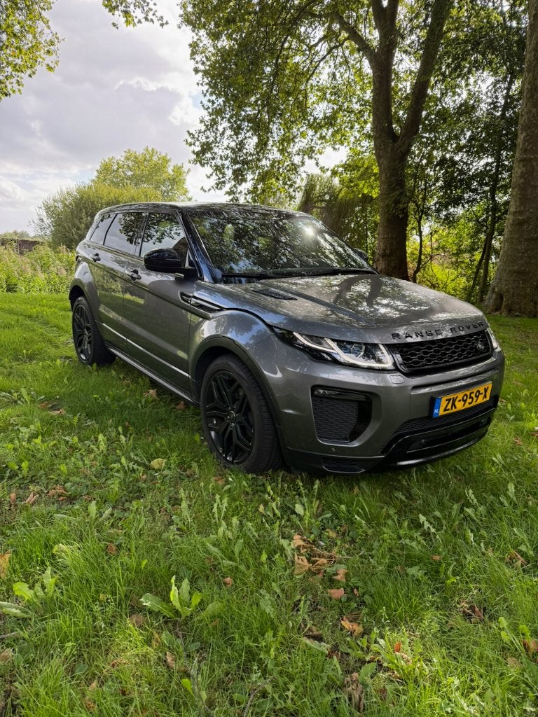 Range Rover Evoque TD4 HSE Dynamic 4WD 180 PK Nieuwe Banden, Auto's, Automaat, Zwart, 2000 kg, 179 pk