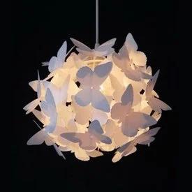 Vlinder Plafondlamp Kinderkamer - Speelse Verlichting, Ophalen, Zo goed als nieuw, Kunststof, Minder dan 50 cm