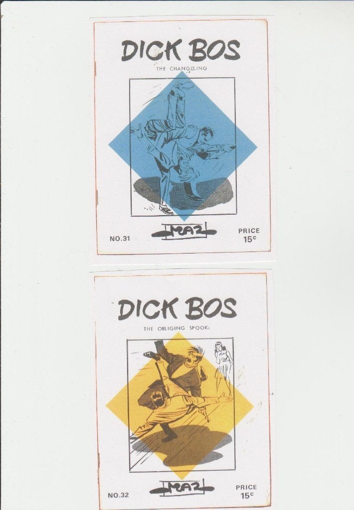 Dick Bos-boekjes uit Zuid-Afrika GEZOCHT 500 euro/stuk, Eén stripboek, Ophalen, Gelezen