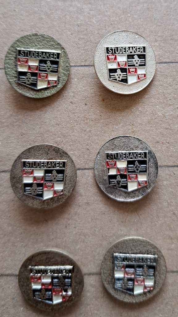 6x studebaker, Verzenden, Zo goed als nieuw, Transport, Speldje of Pin
