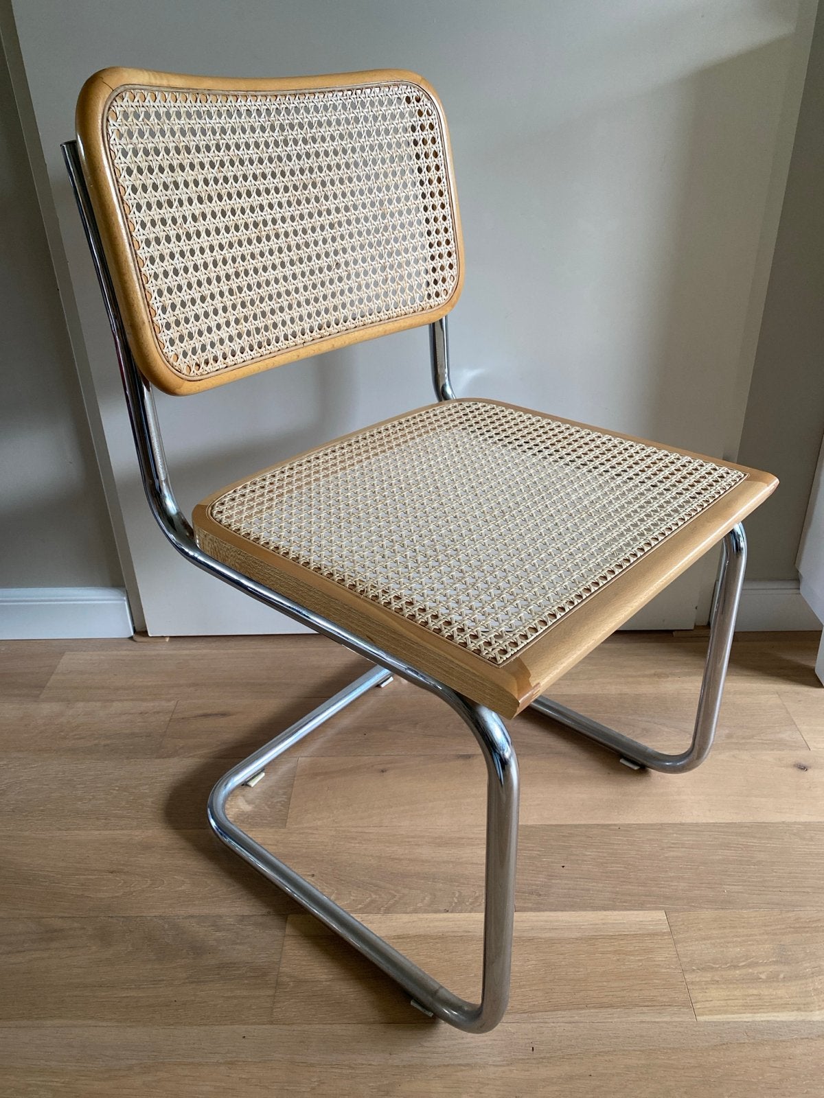 Thonet Cesca Buisframe Stoel  Marcel Breuer - Mint Conditie, Ophalen, Zo goed als nieuw, Bruin, Eén