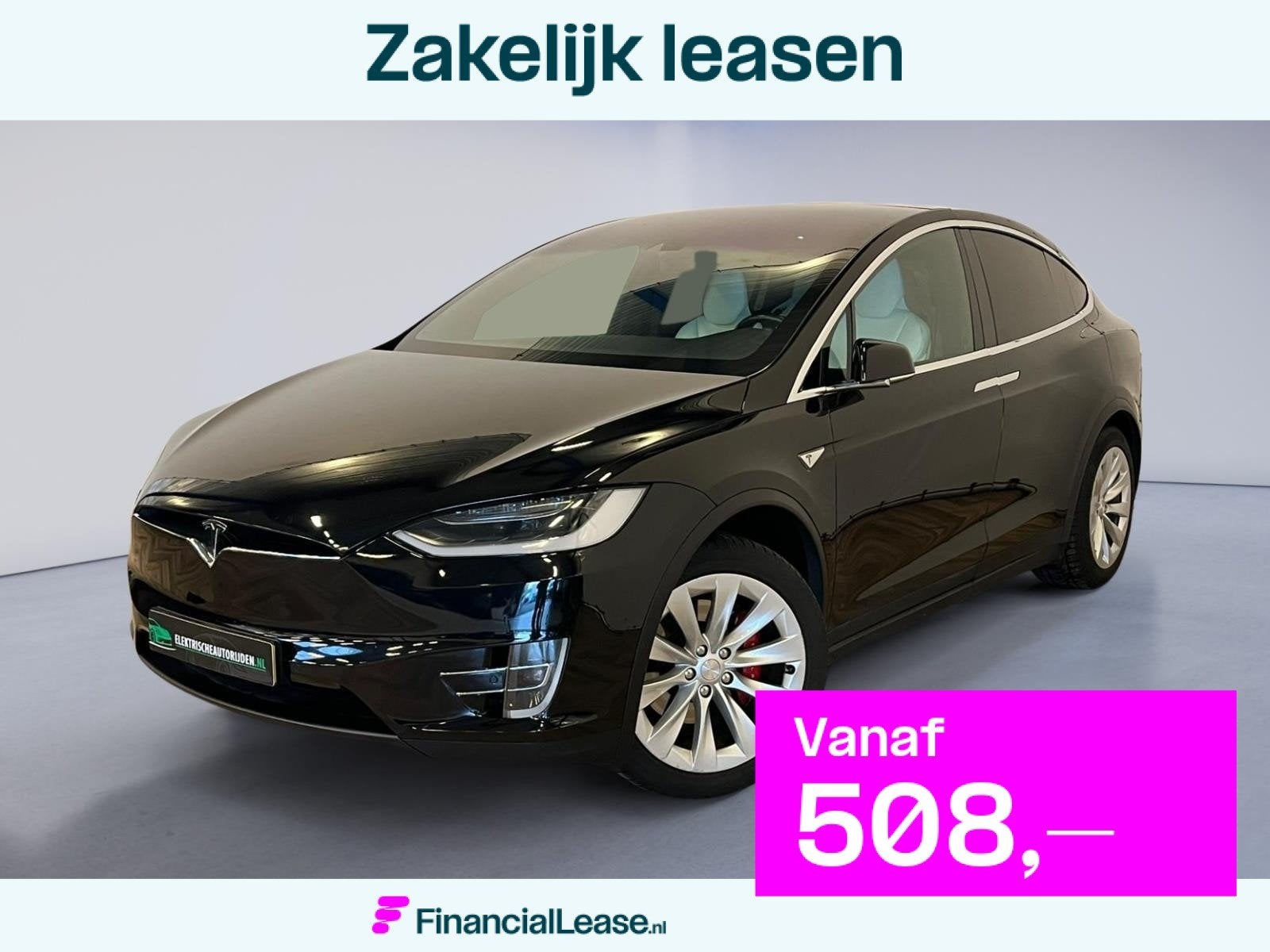Tesla Model X P90D Performance 7p.|AUTOPILOT|LUCHTVERING|INR, Automaat, Model X, 124 €/maand, 7 stoelen