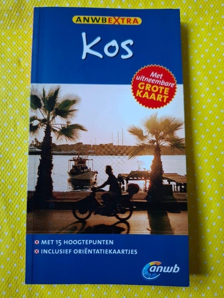 ANWB Extra Reisgids Kos - Met Grote Kaart, Europa, Ophalen of Verzenden, Reisgids of -boek, ANWB