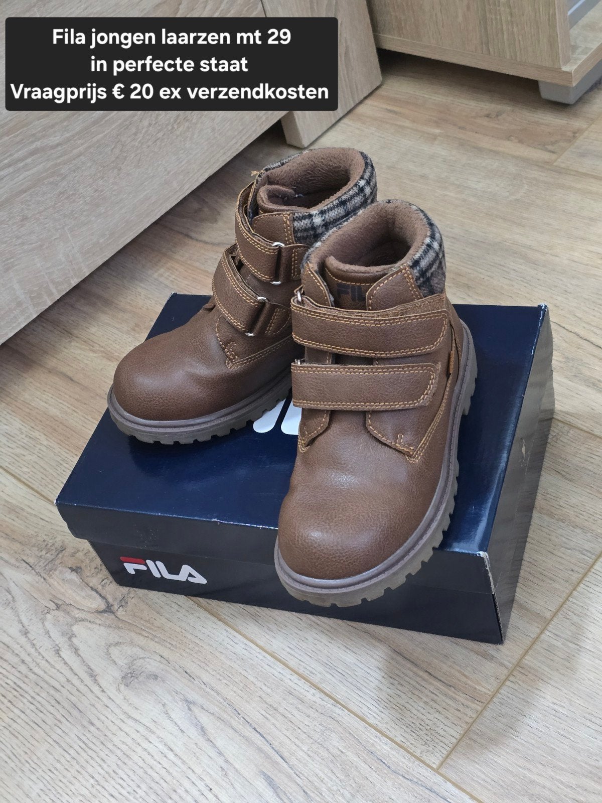 Fila jongens laarzen in maat 29 perfecte staat, Fila, Ophalen of Verzenden, Jongen, Laarzen