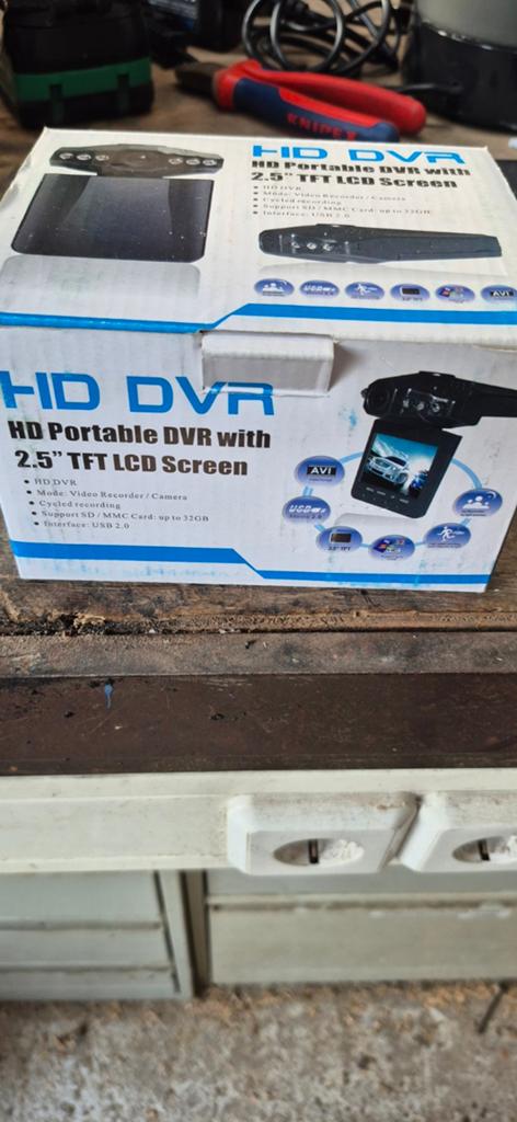 Nieuwe HD DVR Dashcam met 2.5" TFT LCD Scherm, Ophalen of Verzenden, Nieuw