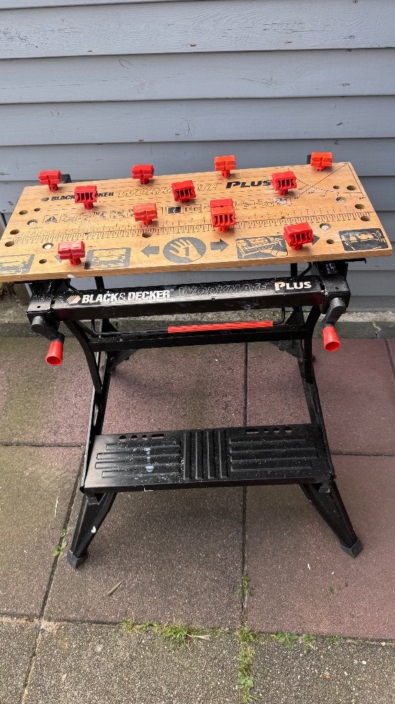 Workmate Plus Black & Decker, Doe-het-zelf en Verbouw, Ophalen, Gebruikt, Minder dan 70 cm